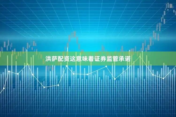 洪萨配资这意味着证券监管承诺